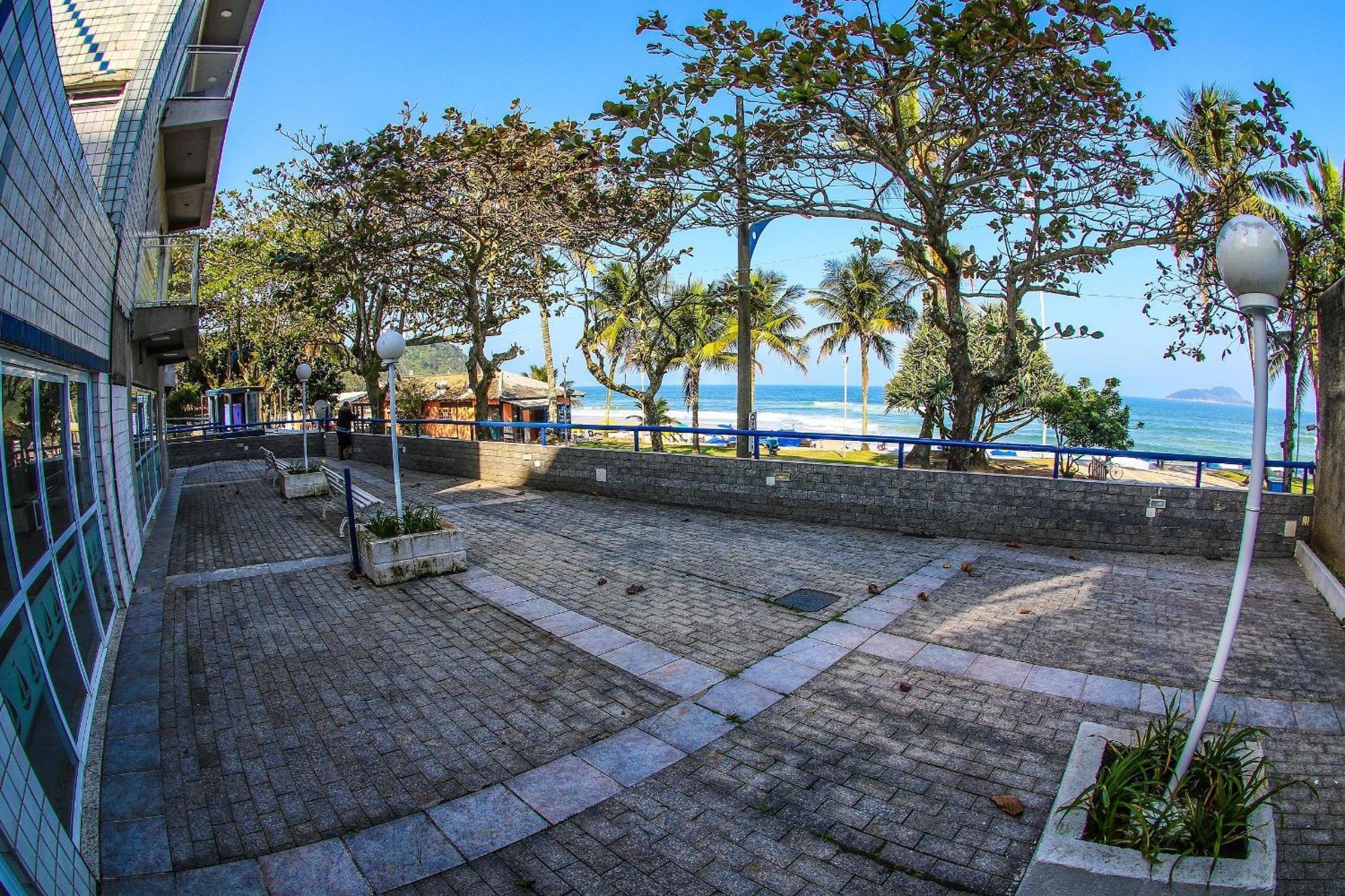 5E-Pe Na Areia Da Praia Do Tombo, 2 Quartos, Ar Cond, 2 Banheiros,2 Vagas+Roupas De Cama Guarujá Exterior foto